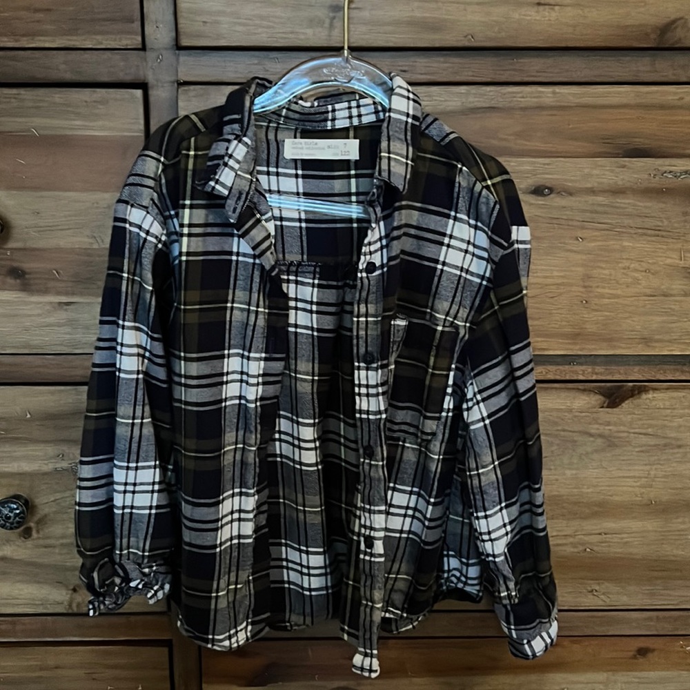 Zara girls flannel